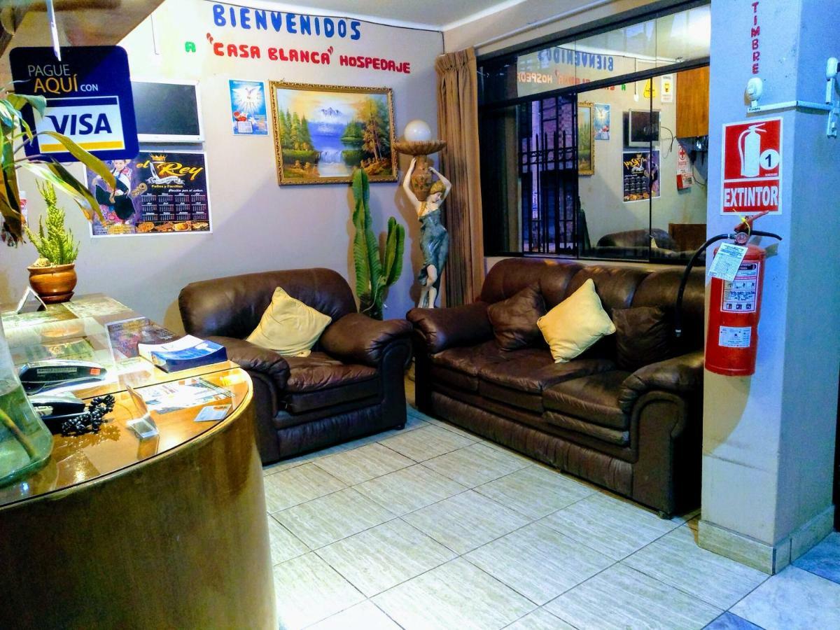 Casa Blanca Hospedaje Huamancaca 외부 사진